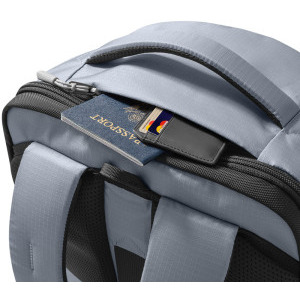 Tomtoc Rucsac laptop 17.3 inch Navigator-T66 Liteway, capacitate 40L, deschidere tip valiza, culoare gri