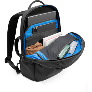 Tomtoc Rucsac laptop 16 inch UrbanEX-T65, capacitate 20L, material rezistent la apa, culoare negru