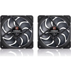 Ventilator Noctua NF-A12x25 G2 PWM chromax.black 120mm Black Two Fan Pack