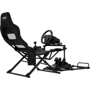 LORGAR Flex Raf1 Sim Racing Cockpit Advanced Foldable Black