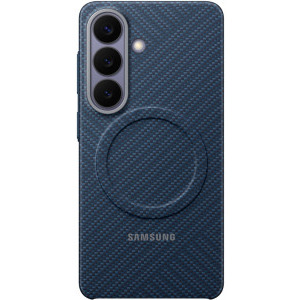 Samsung Capac protectie spate Carbon Magnet Dark Blue pentru Galaxy S26 Plus