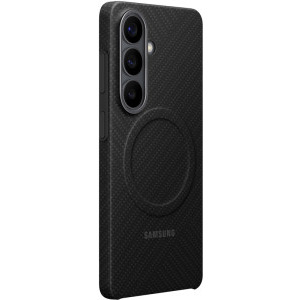 Samsung Capac protectie spate Carbon Magnet Black pentru Galaxy S26 Plus