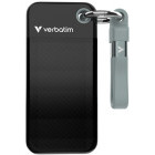 SSD Verbatim Pocket 512GB USB-C 3.2 Gen 2 Black/Grey