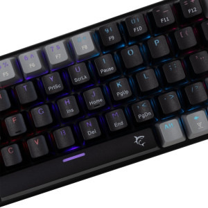 White Shark WAKIZASHI 2 US Blue Switch Mecanica Black/Grey