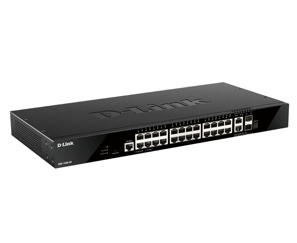Switch D-Link 10Gigabit DGS-1520-28