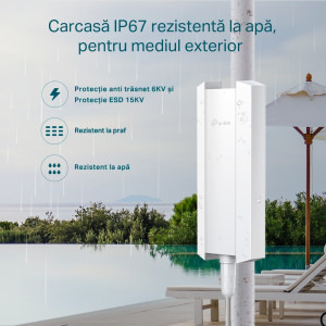 TP-LINK Gigabit EAP650-OUTDOOR Dual-Band Wi-Fi 6