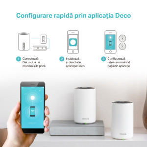 TP-LINK Gigabit DECO XE75 Tri-Band WiFi 6E 2 buc