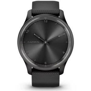 Garmin Vivomove Trend, WW, Silicone, Black