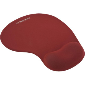 Mouse pad Esperanza EA137G Ergonomic Red