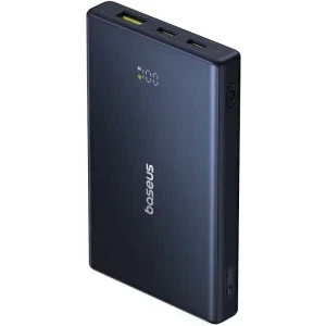 Baseus PicoGo, 10000 mAh, 1x USB, 2x USB-C, 20 W, Display, Black