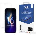 Folie protectie 3MK FlexibleGlass Lite pentru iPhone 16 Plus