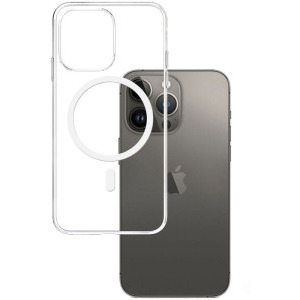 3MK Protectie pentru spate MagCase Clear iPhone 15 Pro Max