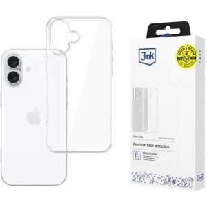 3MK Protectie pentru spate Clear Case pentru iPhone 16, culoarea Transparent