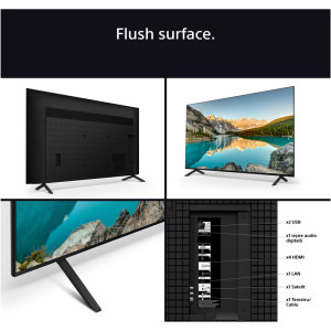 Sony Smart TV BRAVIA 3 75S35 Seria S3 189cm negru 4K UHD HDR