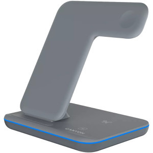 Canyon 3-in-1 WS-303, Wireless Qi Fast Charge 15 W Gray