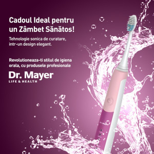 Dr. Mayer Periuta de dinti electrica GTS2080 Roz