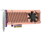 Accesoriu NAS Qnap QM2-2P-344A Adaptor m.2 SSD