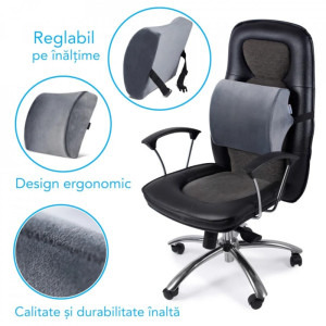 Suporto Set perna lombara + perna sezut, fermitate regular