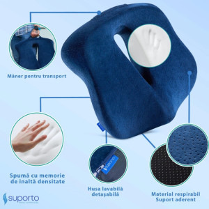 Suporto Set perna lombara + perna sezut coccis