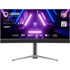 Monitor LED LORGAR Gaming 34MP1 Curbat 34 inch Mini LED UWQHD VA 1 ms 180 Hz HDR FreeSync & G-Sync Compatible