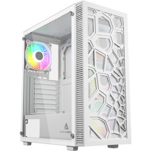 Gaming ZMEU Legendar Ultimate Alb, Intel i5-12400F 2.5GHz, 32GB DDR5, 1TB SSD, RX 7600 8GB GDDR6, Iluminare RGB