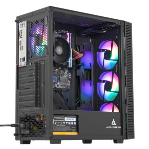 Gaming ZMEU Epic Ultimate, AMD Ryzen 7 5700G 3.8GHz, 32GB DDR4, 1TB SSD, Radeon Graphics 8, Iluminare RGB