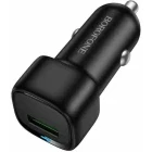 Incarcator auto Borofone BZ34, 1x USB, 18 W, Black