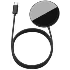 Incarcator wireless Baseus WXJK-F01, MagSafe 15 W, Black