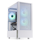 Gaming BALAUR Legendar MaxPrime Alb, Intel i7-14700F 2.0GHz, 32GB DDR5, 1TB SSD, RTX 5060 8GB GDDR7, Iluminare RGB