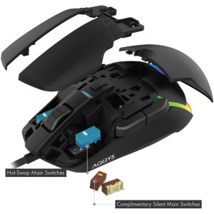 AQIRYS Lynx RGB Black