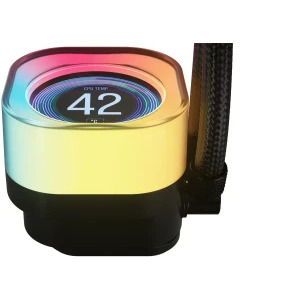 Cooler CPU Corsair iCUE LINK Titan 360 RX LCD RGB Black - PC Garage