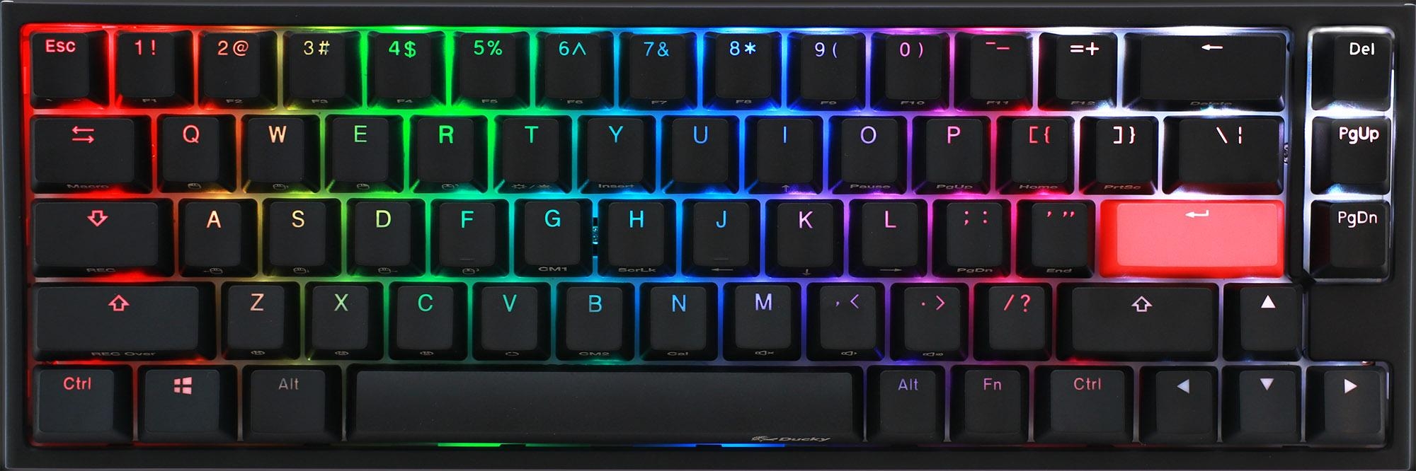 Tastatura Gaming Ducky One 2 SF RGB Cherry MX Brown Mecanica