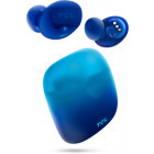 Casti TCL SOCL500TWS Ocean Blue, Bluetooth 5.0, autonomie 33 de ore, protectie apa/transpiratie IPX4, incarcare rapida 15 min pentru o ora de utilizare si incarcare wireless, USB C