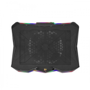 White Shark GLACIER, max. 17.3 inch, black, ventilator 170 mm, Rainbow LED