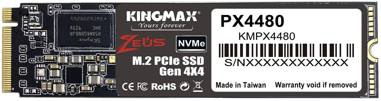 SSD KingMax PX4480 1TB PCI Express 4.0 x4 M.2 2280