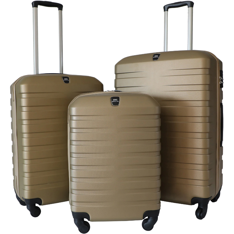 Troler Kring Set 3 trolere Ground VALERIE, 55/65/75, bronze