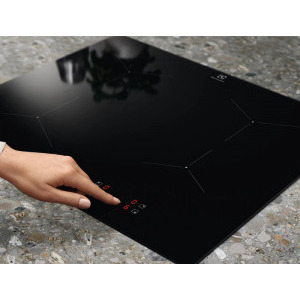 Electrolux LIL61424C, Inductie, 4 zone de gatit, Booster, Control touch, Child lock, 60 cm, Negru