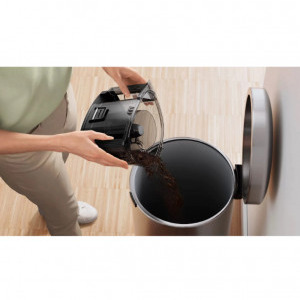 Bosch Serie 4 BGC21POW1, 2L, 750W, Negru-Rosu, fara sac, Negru - Rosu