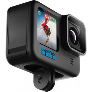 GoPro HERO10 Black + Clip magnetic + Mini trepied + Baterie + Card microSD 32 GB
