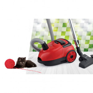 Heinner HVC-VB750RD, 750W, 1.6L, Rosu, cu sac