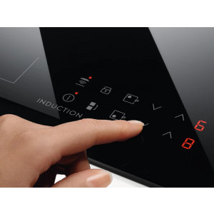 Electrolux LIV63431BK, Inductie, 4 zone de gatit, Touch control, Timer, Booster, 60 cm, Negru