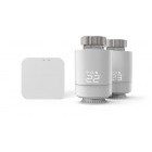 Termostat Hama Control incalzire WLAN, 2 termostate inteligente pentru radiatoare + Hub control central