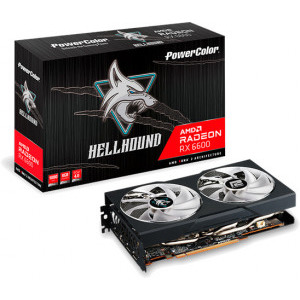 PowerColor Radeon RX 6600 Hellhound 8GB GDDR6 1‎28-bit