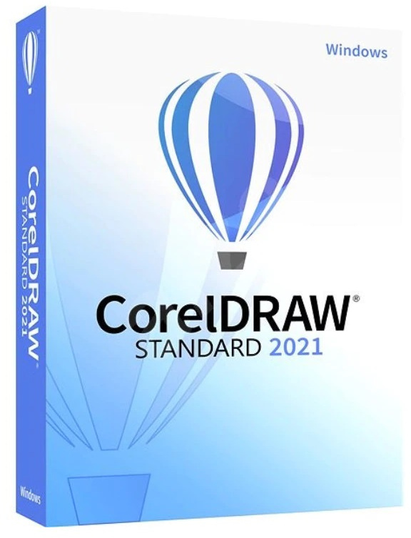 Corel CorelDRAW Standard 2021, 1 PC, Subscriptie 1 An, Windows OS, Electronic