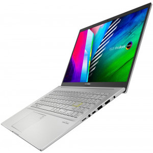 ASUS 15.6'' VivoBook 15 OLED M513UA, FHD, Procesor AMD Ryzen™ 5 5500U (8M Cache, up to 4.0 GHz), 8GB DDR4, 512GB SSD, Radeon, No OS, Transparent Silver