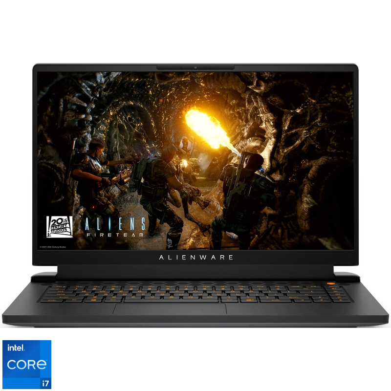 Laptop Alienware Gaming 15.6'' m15 R6, QHD 240Hz, Procesor Intel® Core™ i7-11800H (24M Cache, up to 4.60 GHz), 16GB DDR4, 1TB SSD, GeForce RTX 3070 8GB, Win 10 Pro, Dark Side of the Moon, 3Yr BOS
