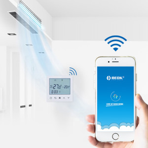 BeOk Cu fir pentru aer conditionat TDS21WIFI-AC2, Control de pe telefonul mobil, Compatibil cu sisteme HVAC