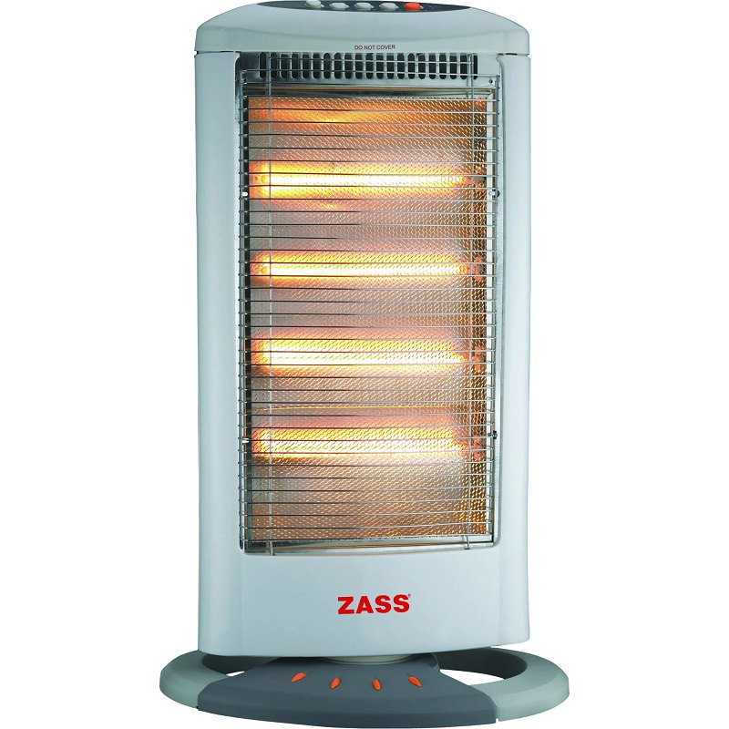 ZASS Radiator cu halogen HS 04, 1600 W, 4 trepte de putere, Protectie ...