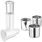 Masina de tocat Amica Inox, 3x Discuri razuire/feliere