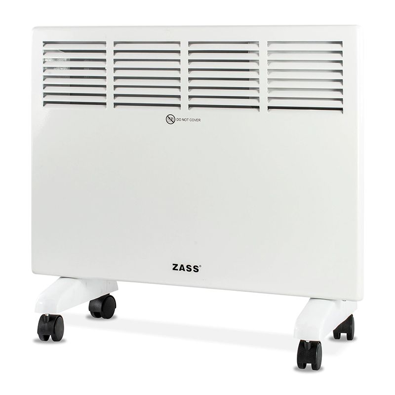 ZASS Convector electric de perete sau podea ZKP 01T, Tip Panel, Putere 1500W, Termostat, Programator